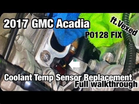 When the engine is off, fuel vapors are. . P0128 gmc acadia